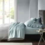 6-Piece 800 Thread Count Aqua Cotton Blend