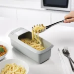 Microwave Noodles Pasta Cooker with Strainer Eco-Friendly Plastic Spaghetti Vegetable Steamer Kitchen Accessories Noodles Maker